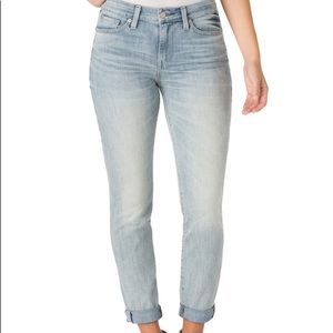 Levi Strauss mid rise slim cuffed jeans
